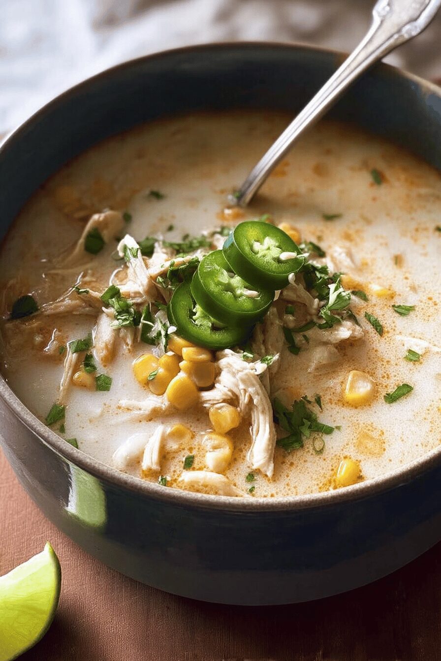 white enchilada soup