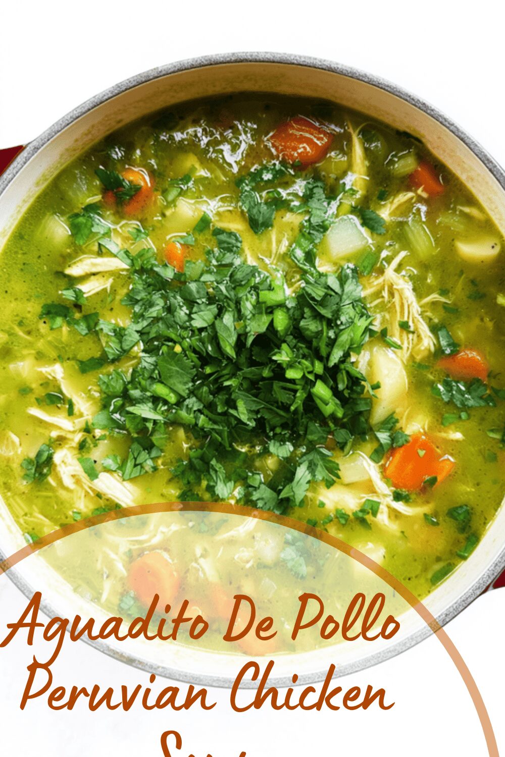 Aguadito De Pollo Peruvian Chicken Soup