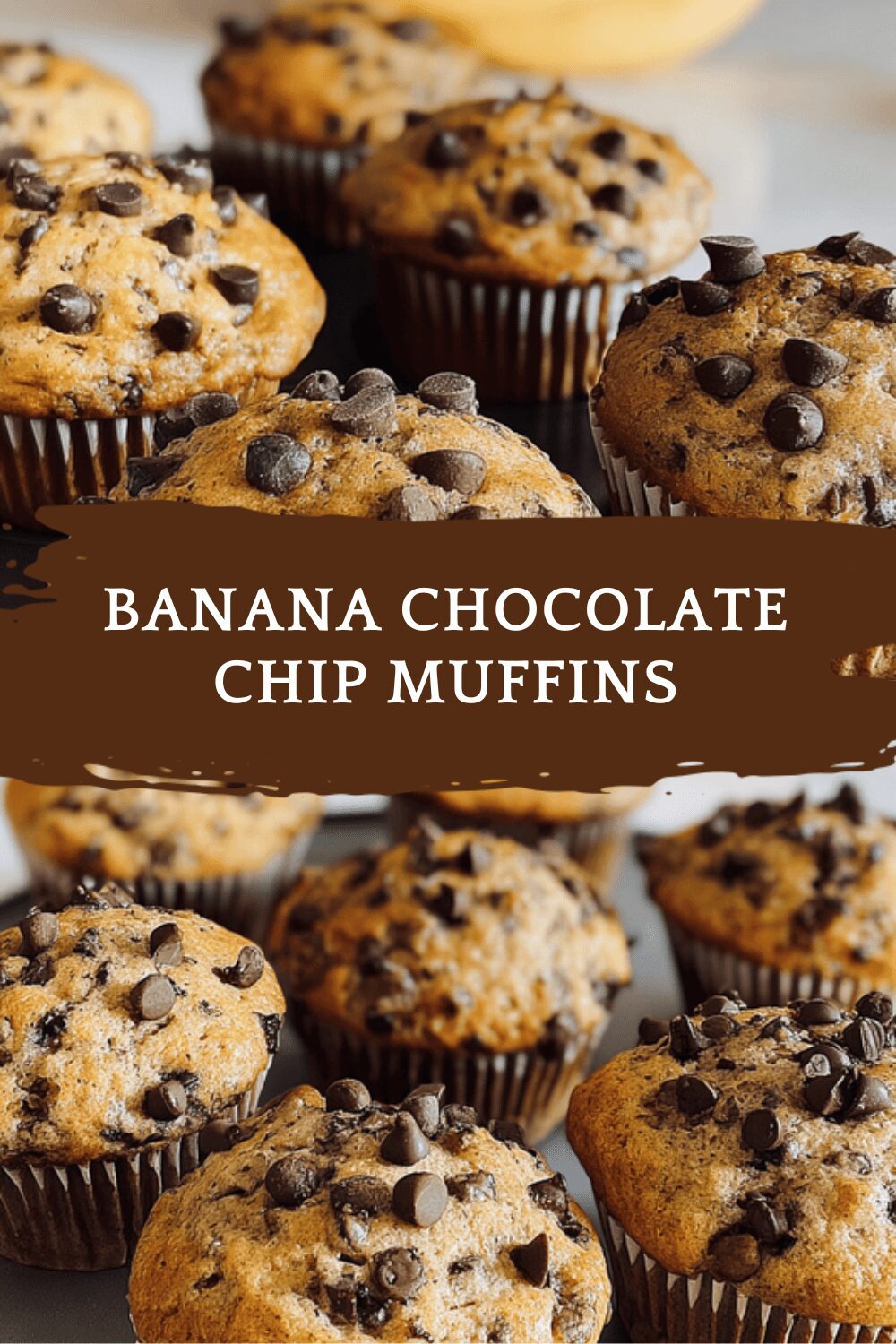 Banana Chocolate Chip Muffins