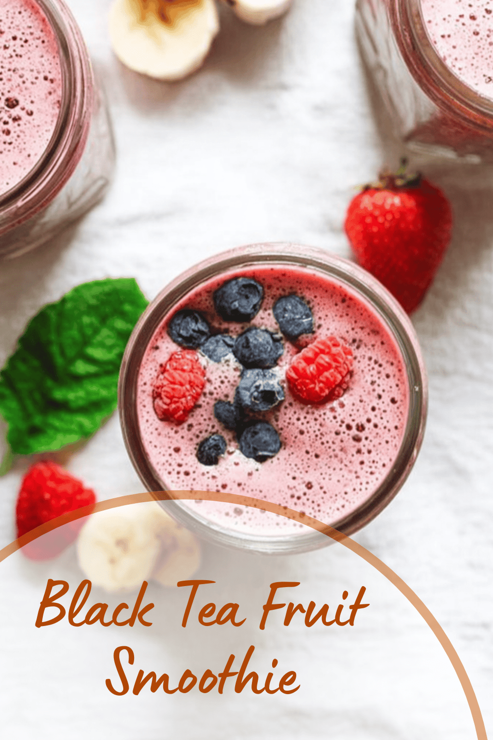 Black Tea Fruit Smoothie