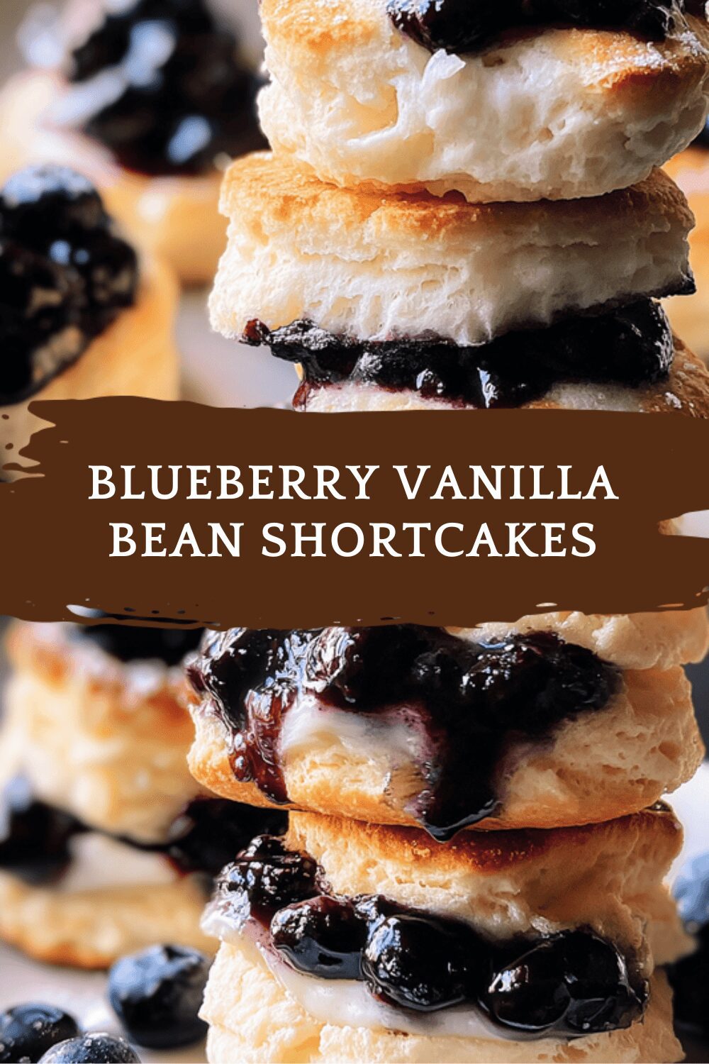 Blueberry Vanilla Bean Shortcakes