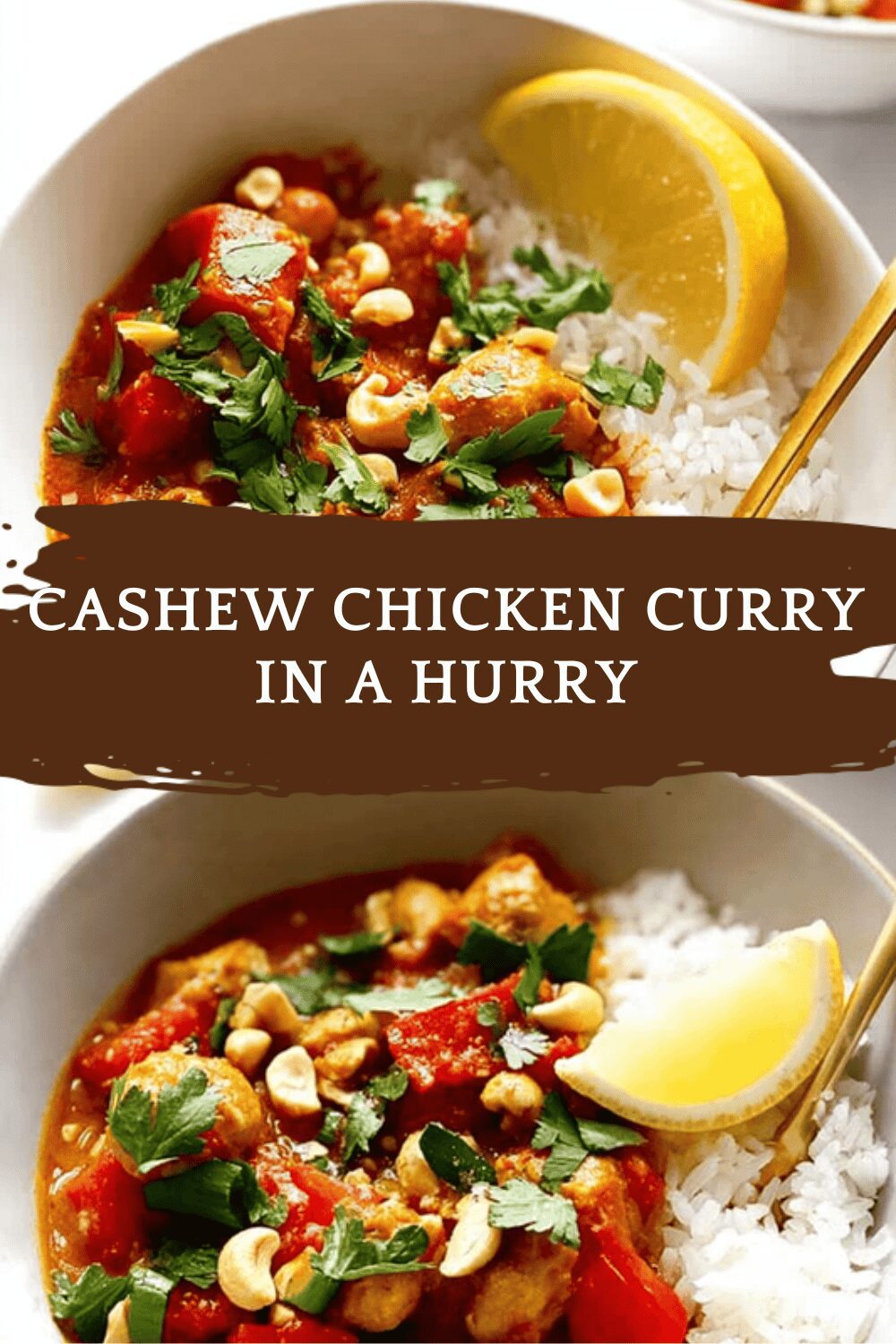 Cashew Chicken Curry In A Hurry