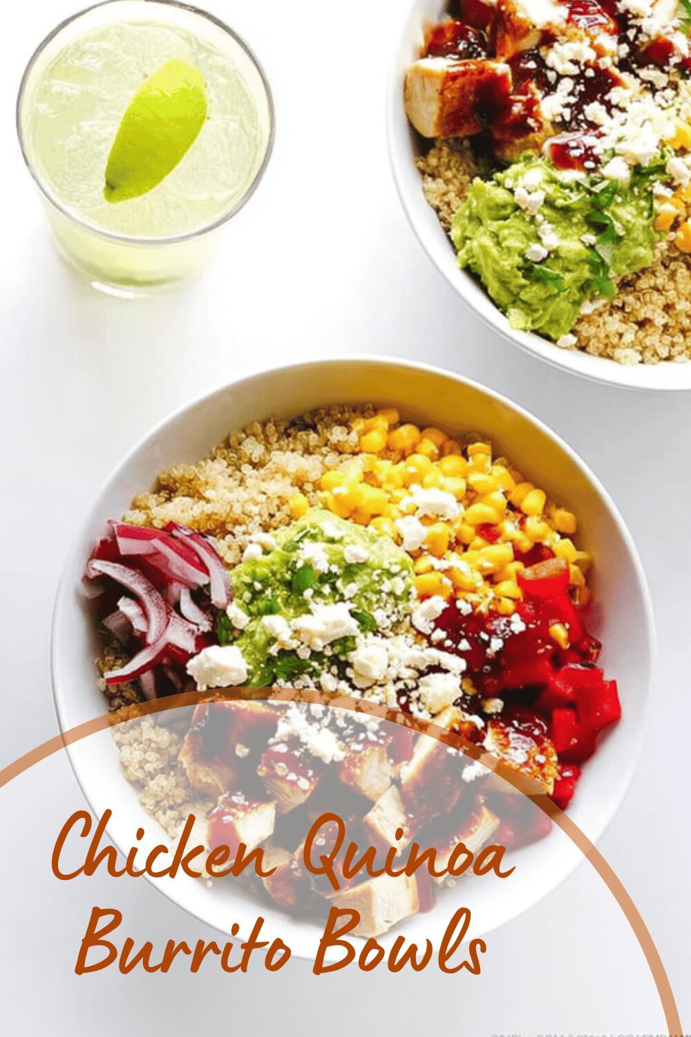 Chicken Quinoa Burrito Bowls