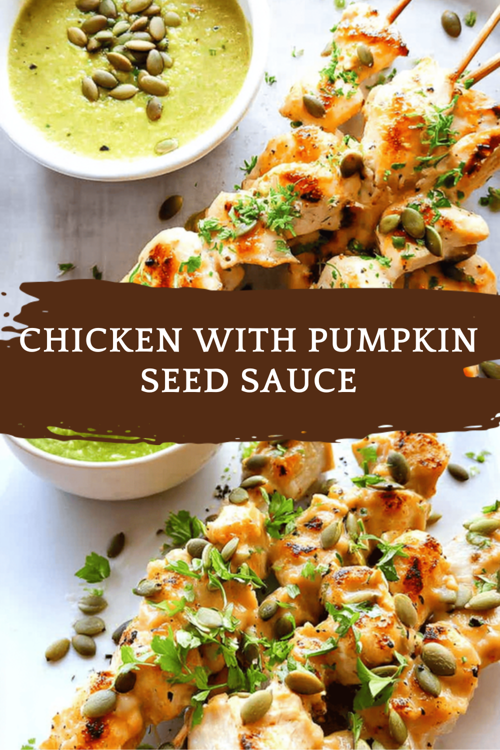 Chicken With Pumpkin Seed Sauce