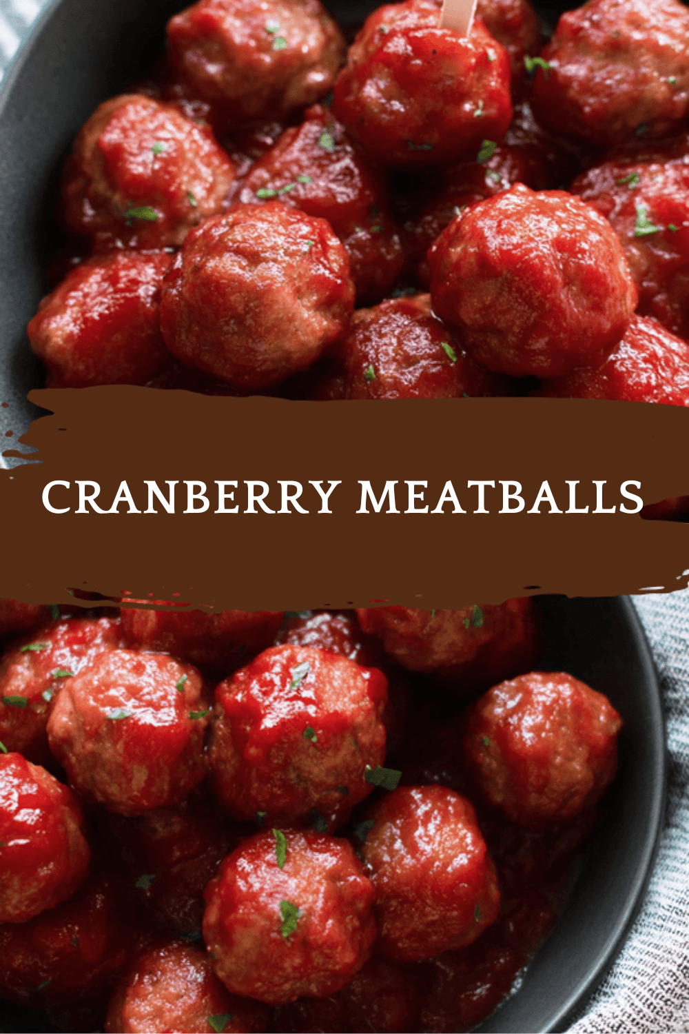Cranberry Meatballs