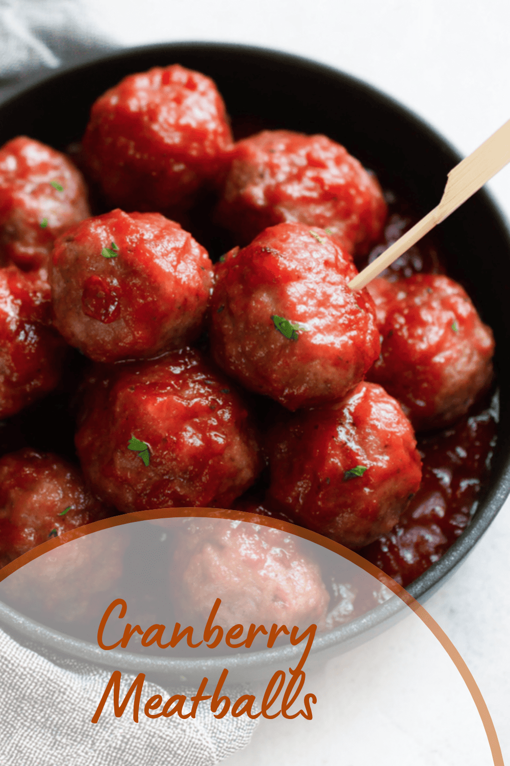 Cranberry Meatballs