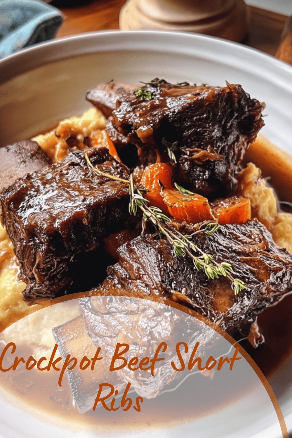 Crockpot Beef Short Ribs