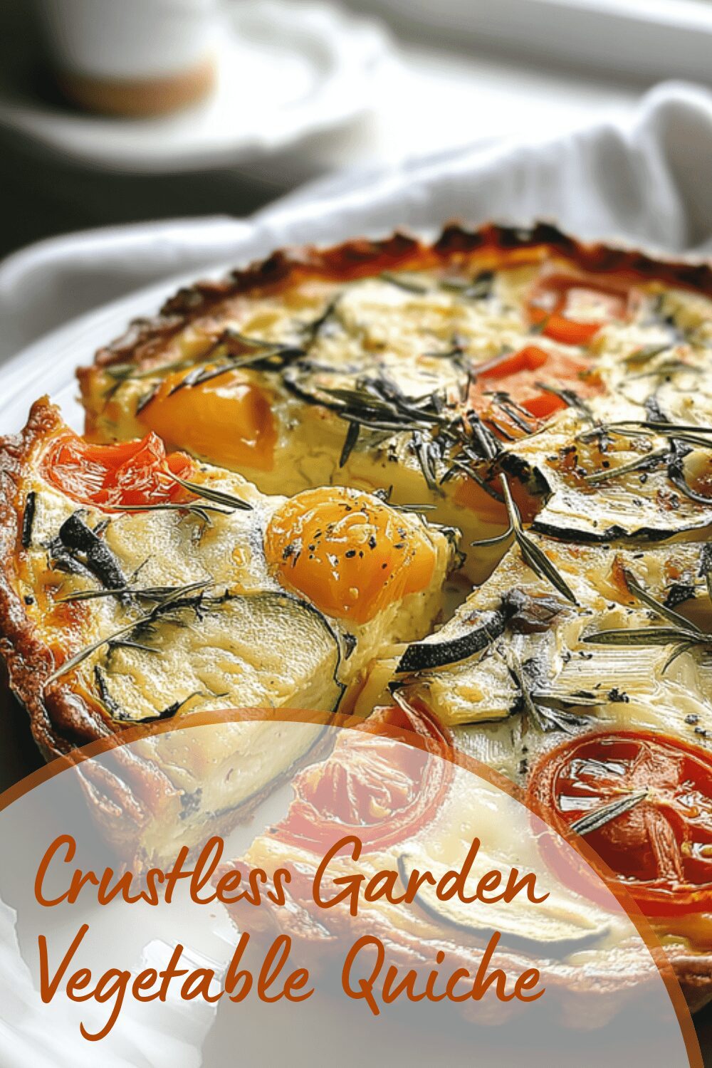 Crustless Garden Vegetable Quiche