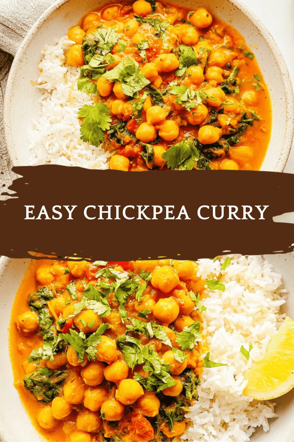 Easy Chickpea Curry
