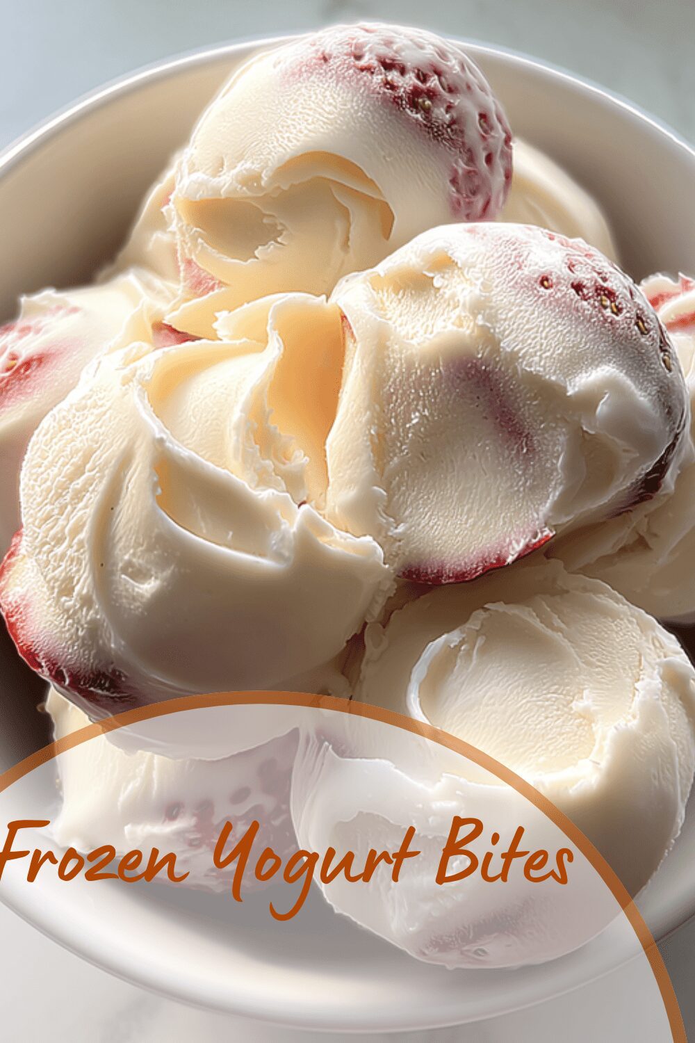 Frozen Yogurt Bites
