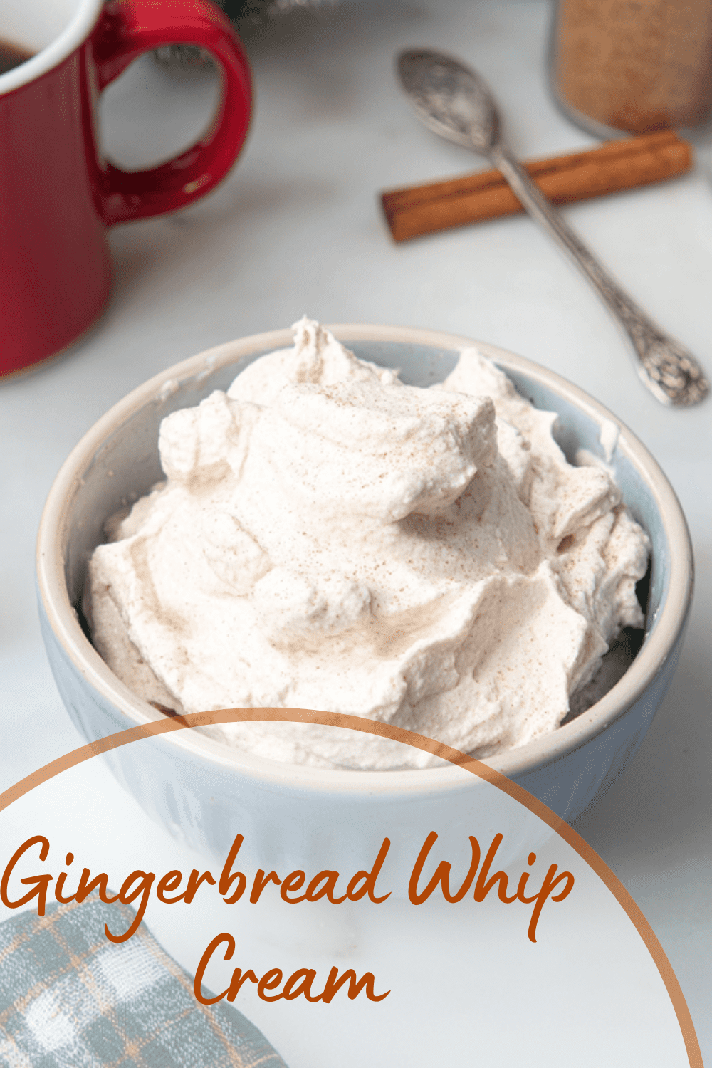 Gingerbread Whip Cream