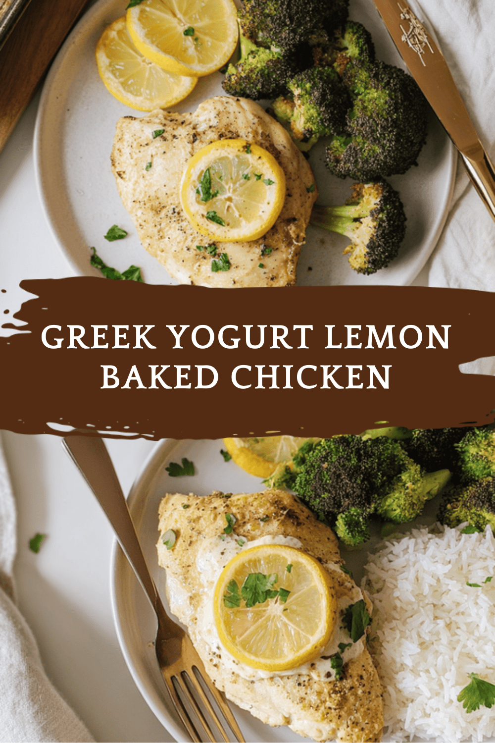 Greek Yogurt Lemon Baked Chicken