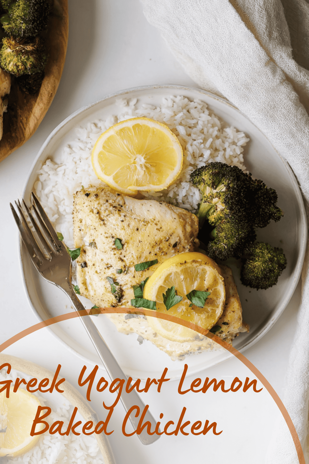 Greek Yogurt Lemon Baked Chicken