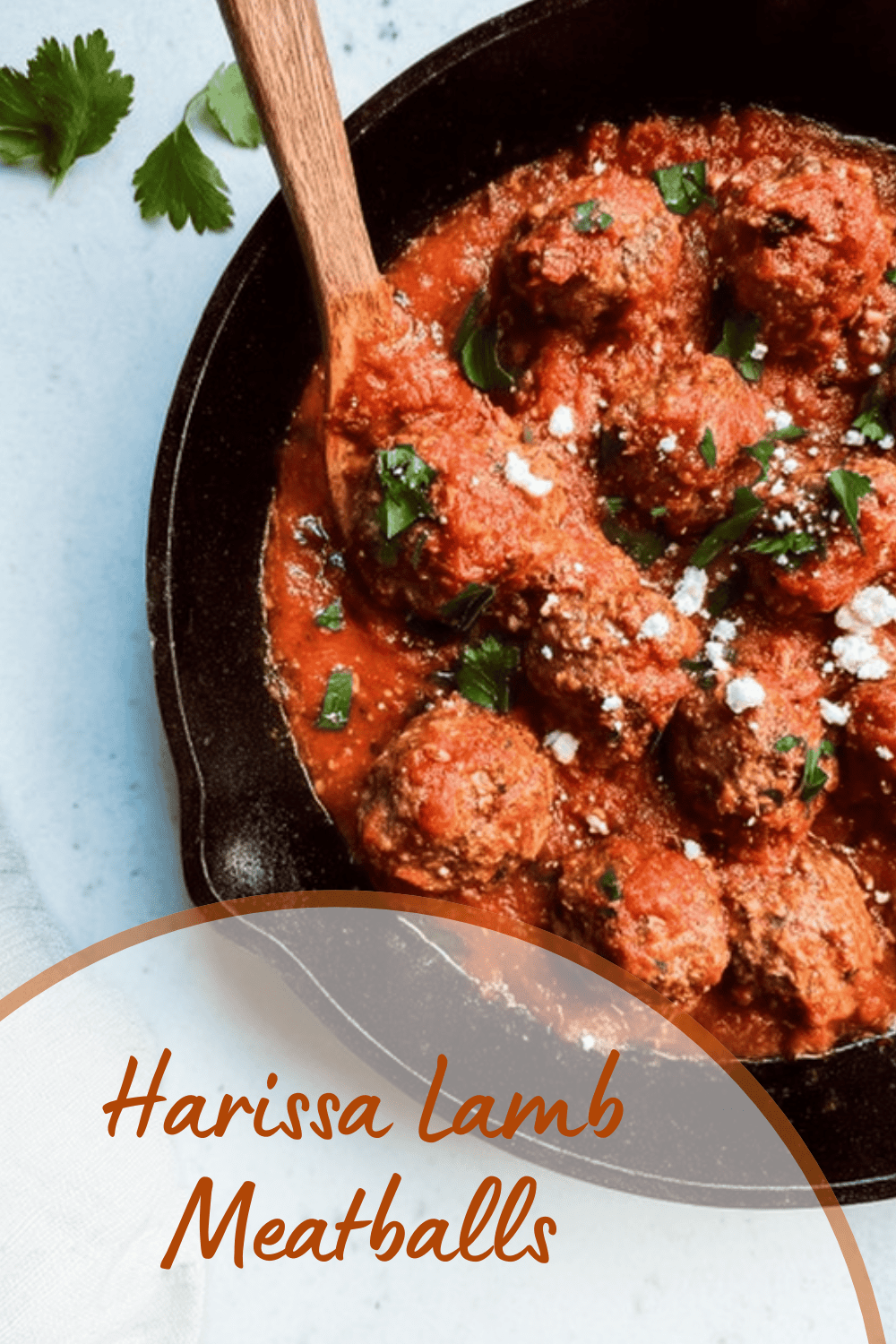 Harissa Lamb Meatballs
