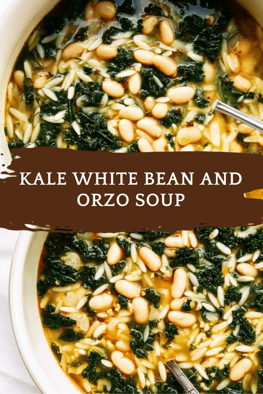 Kale White Bean And Orzo Soup