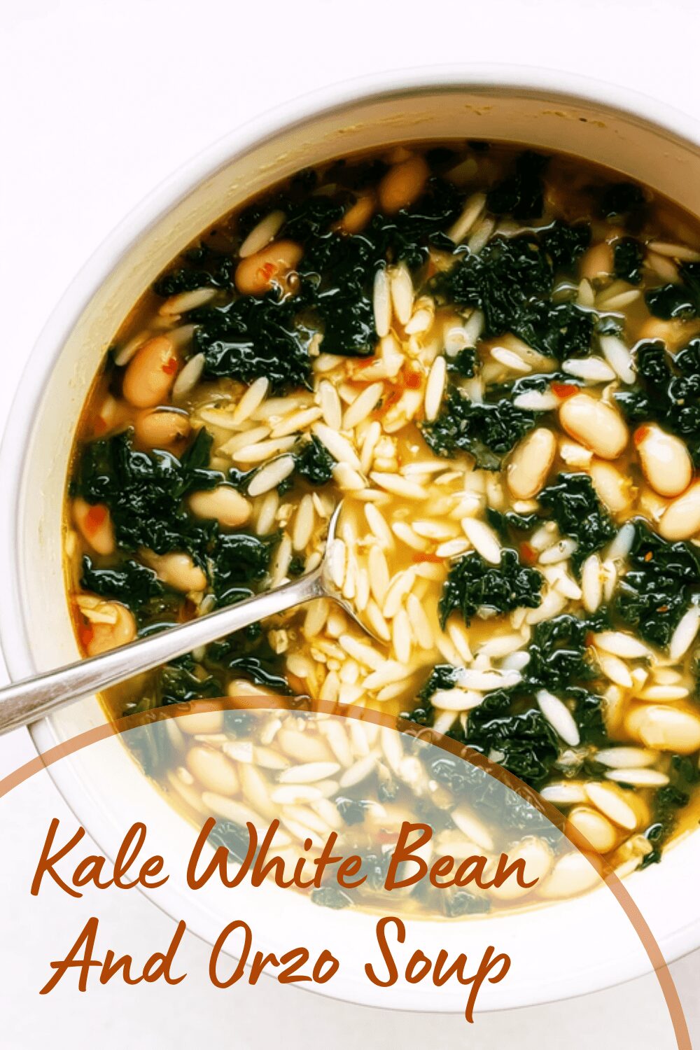 Kale White Bean And Orzo Soup