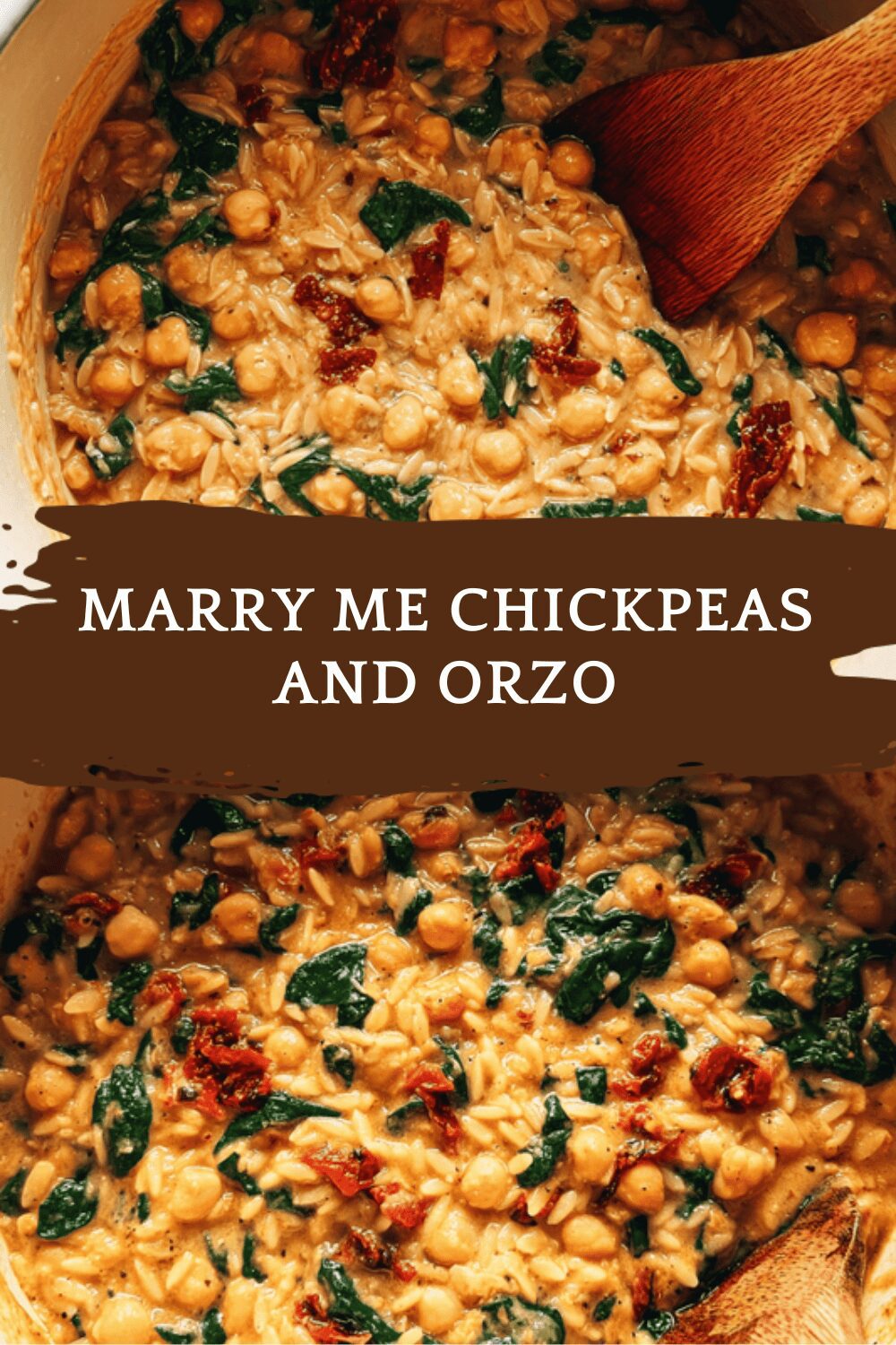 Marry Me Chickpeas And Orzo