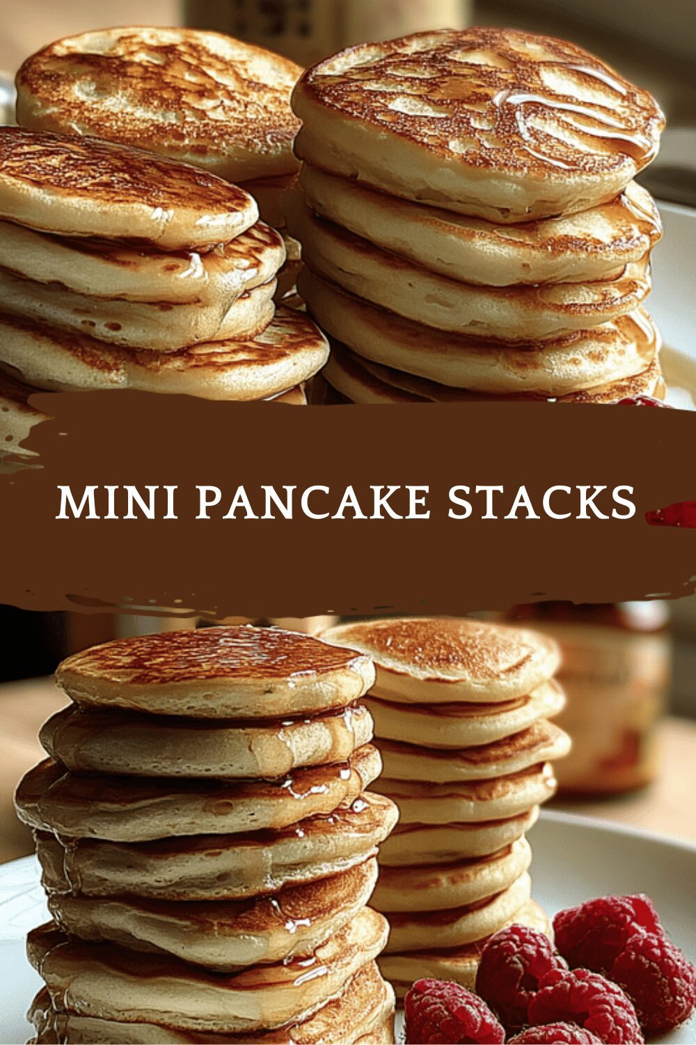 Mini Pancake Stacks