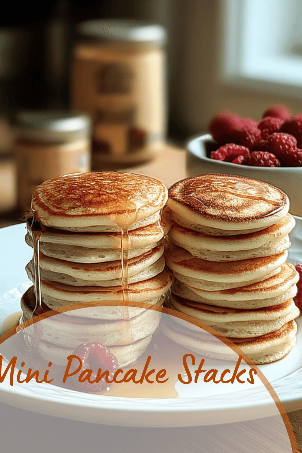 Mini Pancake Stacks