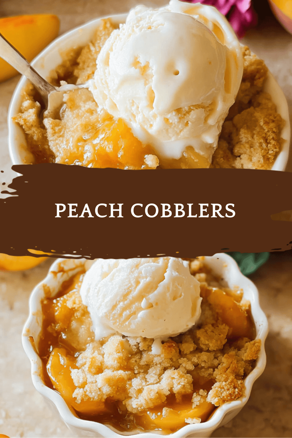 Peach Cobblers