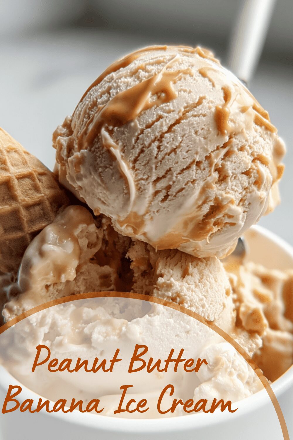 Peanut Butter Banana Ice Cream
