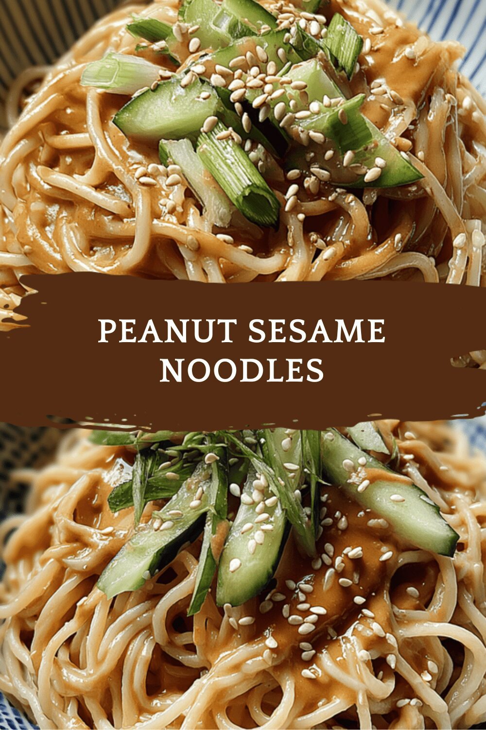 Peanut Sesame Noodles