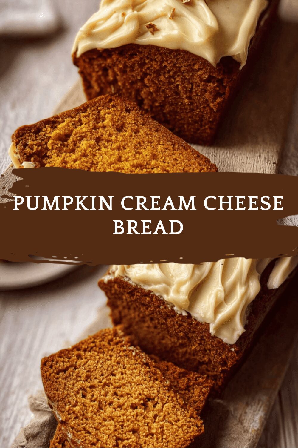 Pumpkin Cream Cheese Bread