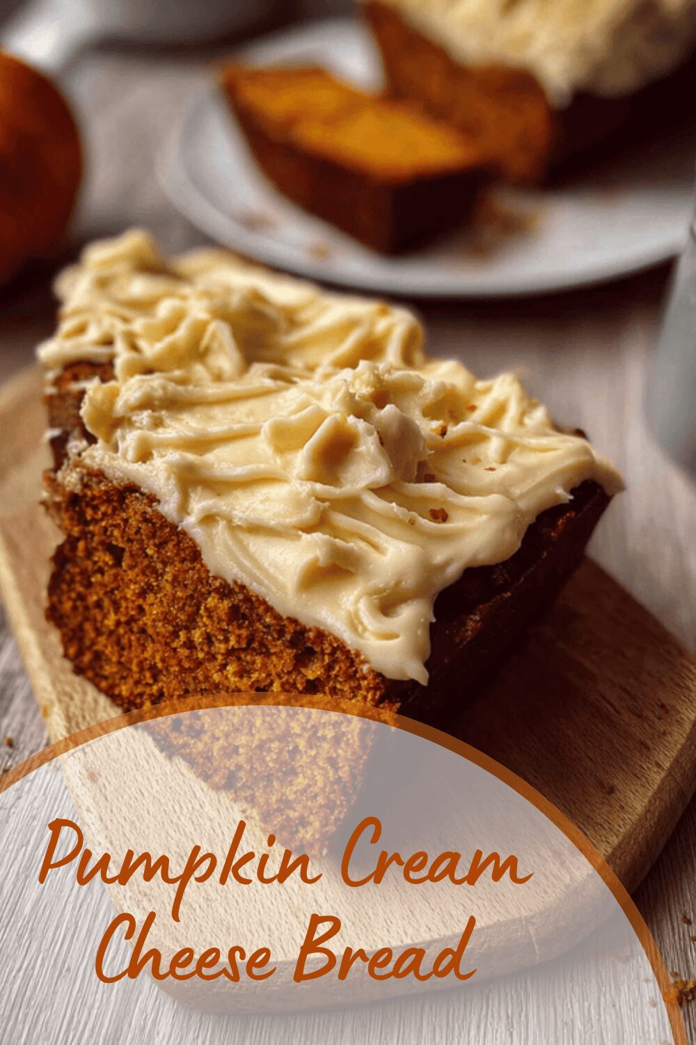 Pumpkin Cream Cheese Bread