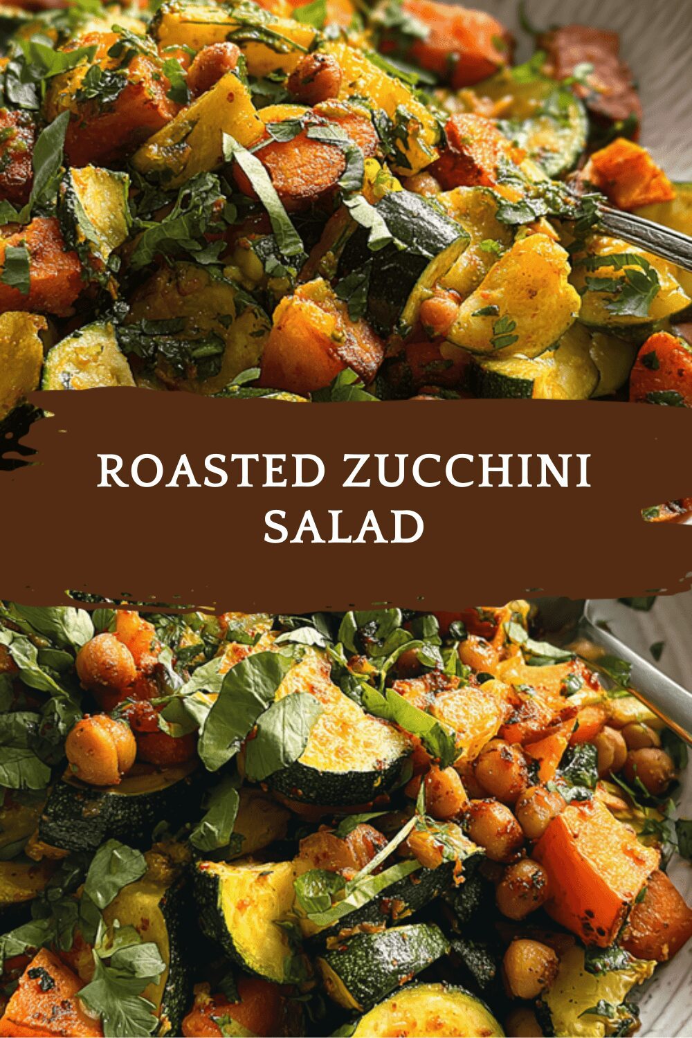 Roasted Zucchini Salad