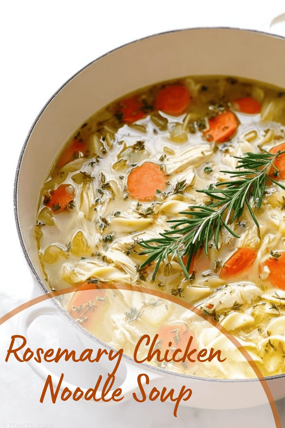 Rosemary Chicken Noodle Soup