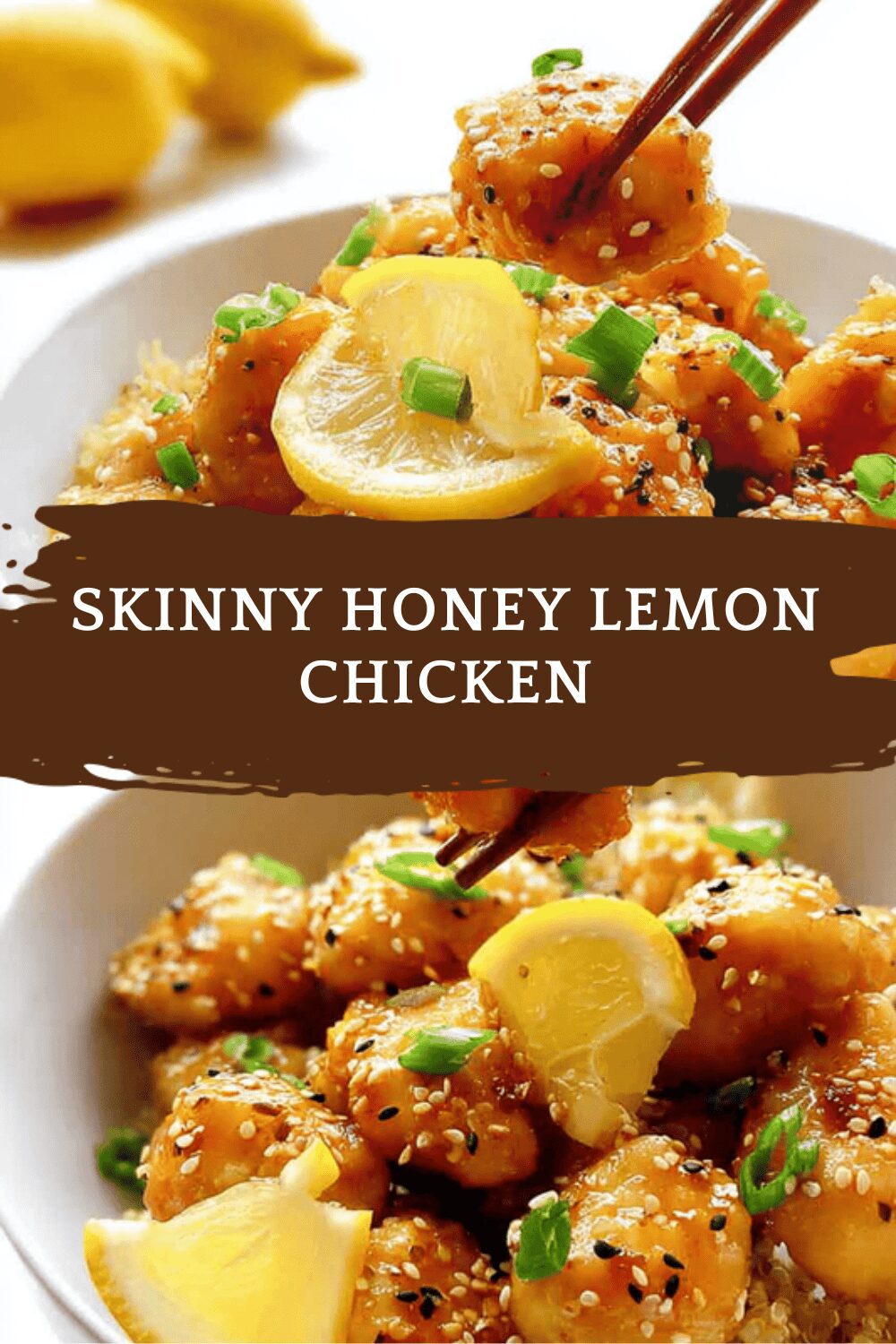 Skinny Honey Lemon Chicken