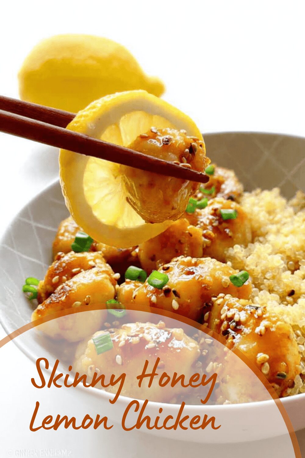Skinny Honey Lemon Chicken