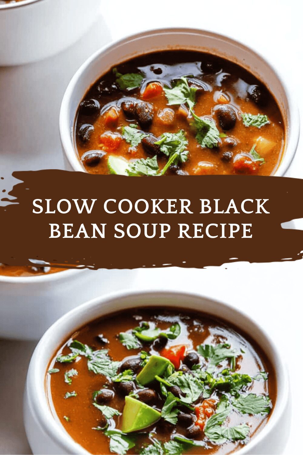 Slow Cooker Black Bean Soup Recipe