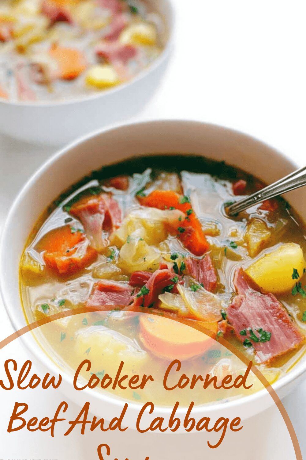 Slow Cooker Corned Beef And Cabbage Soup
