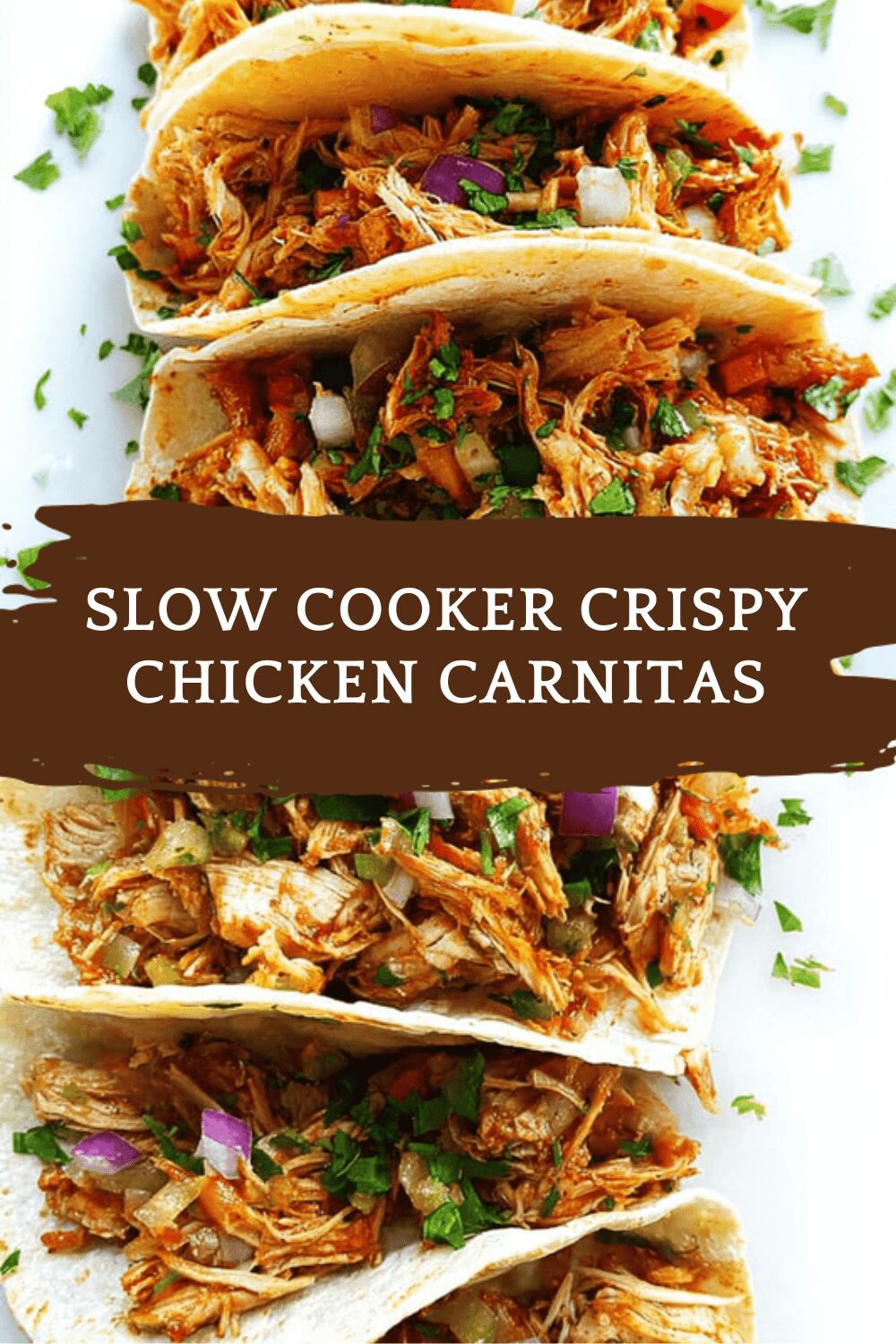 Slow Cooker Crispy Chicken Carnitas