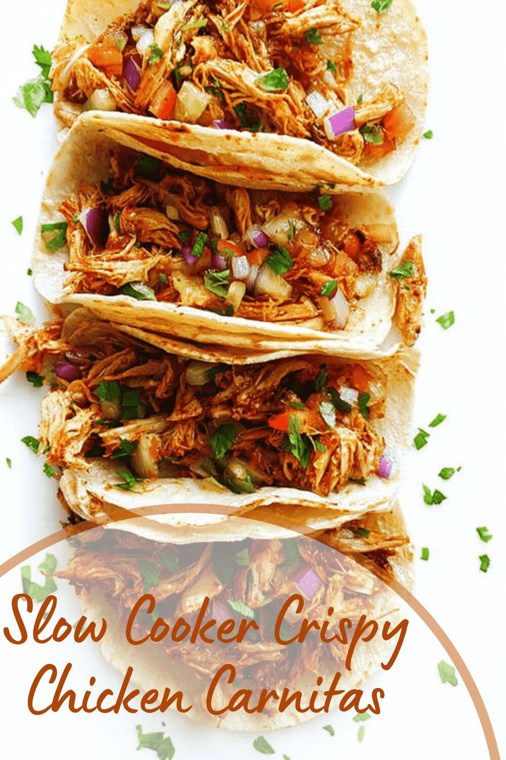 Slow Cooker Crispy Chicken Carnitas