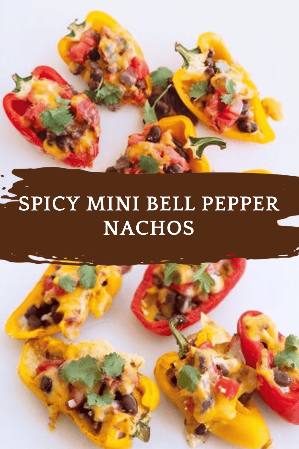 Spicy Mini Bell Pepper Nachos