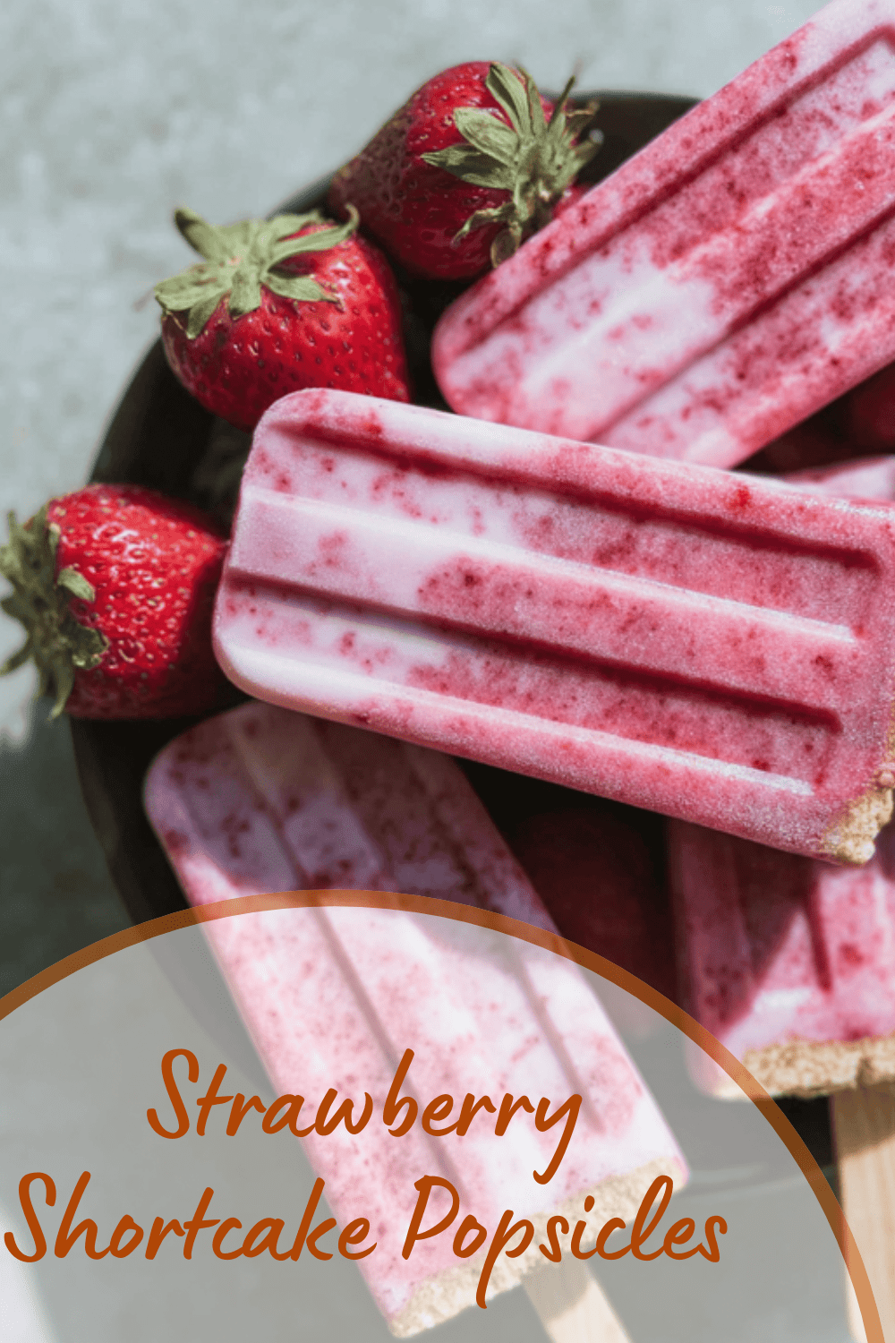 Strawberry Shortcake Popsicles