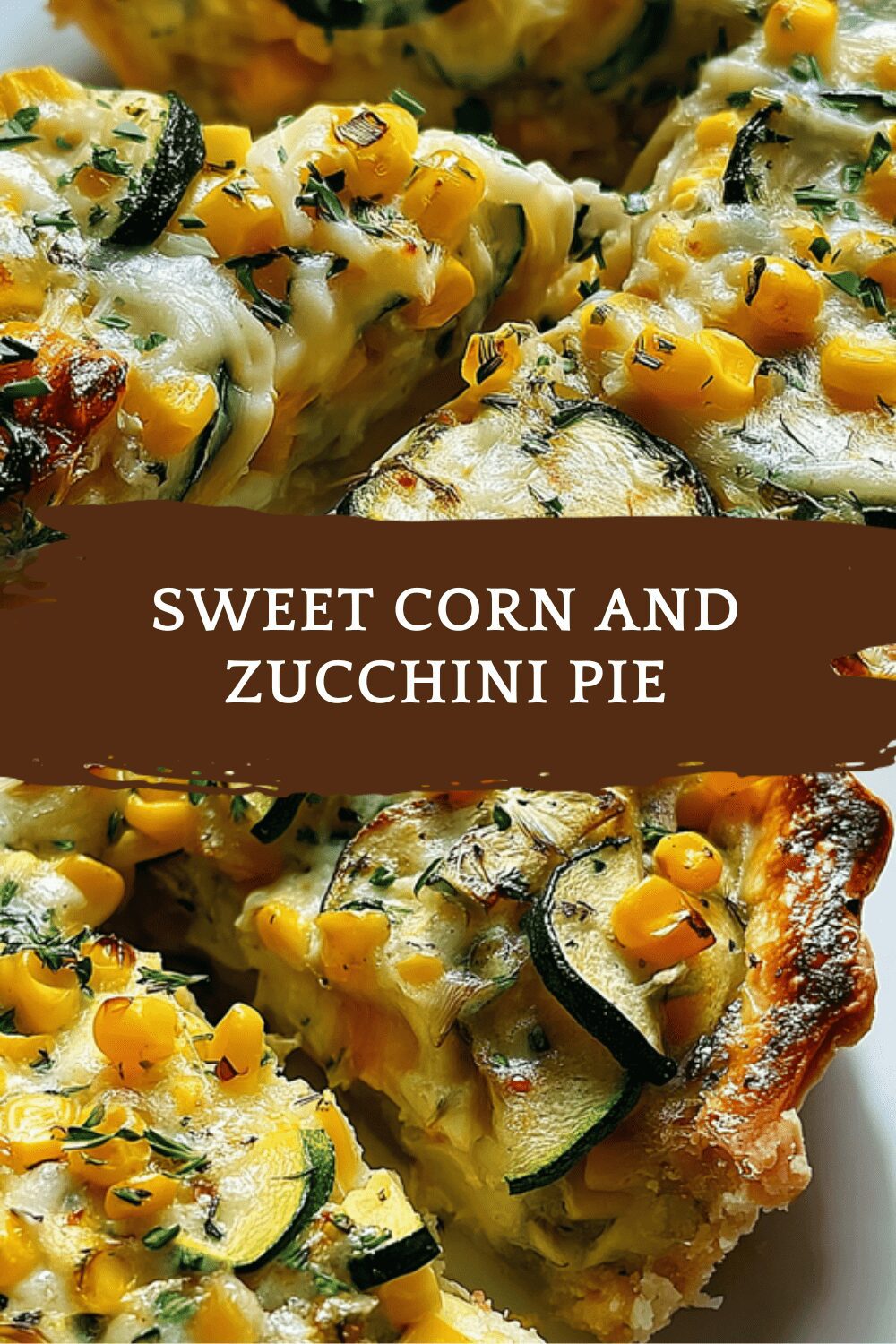 Sweet Corn And Zucchini Pie