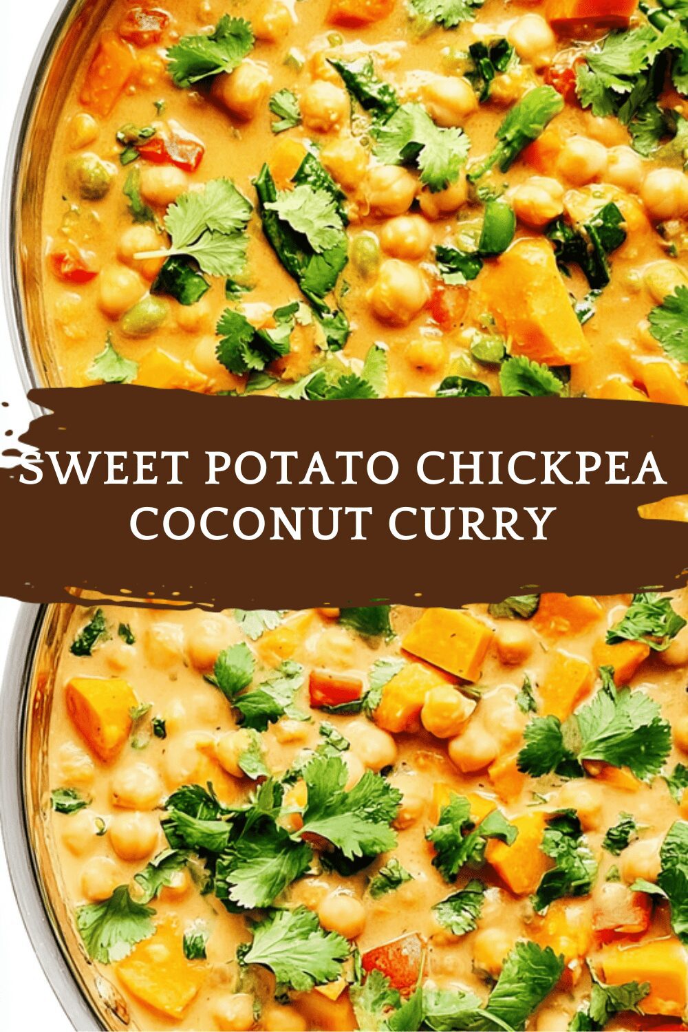 Sweet Potato Chickpea Coconut Curry