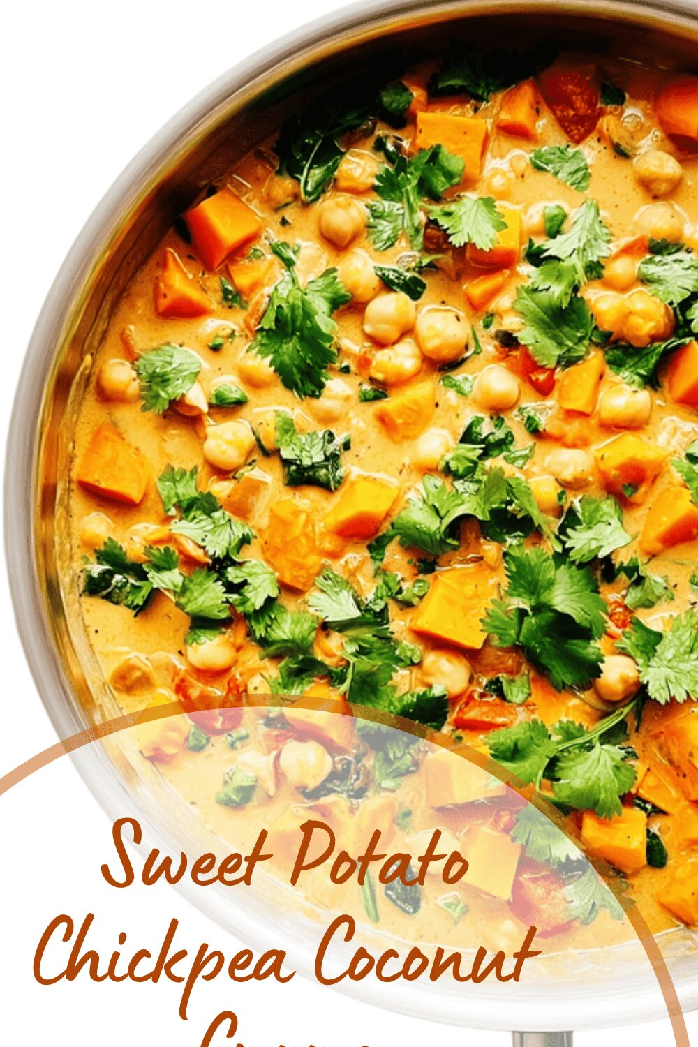 Sweet Potato Chickpea Coconut Curry