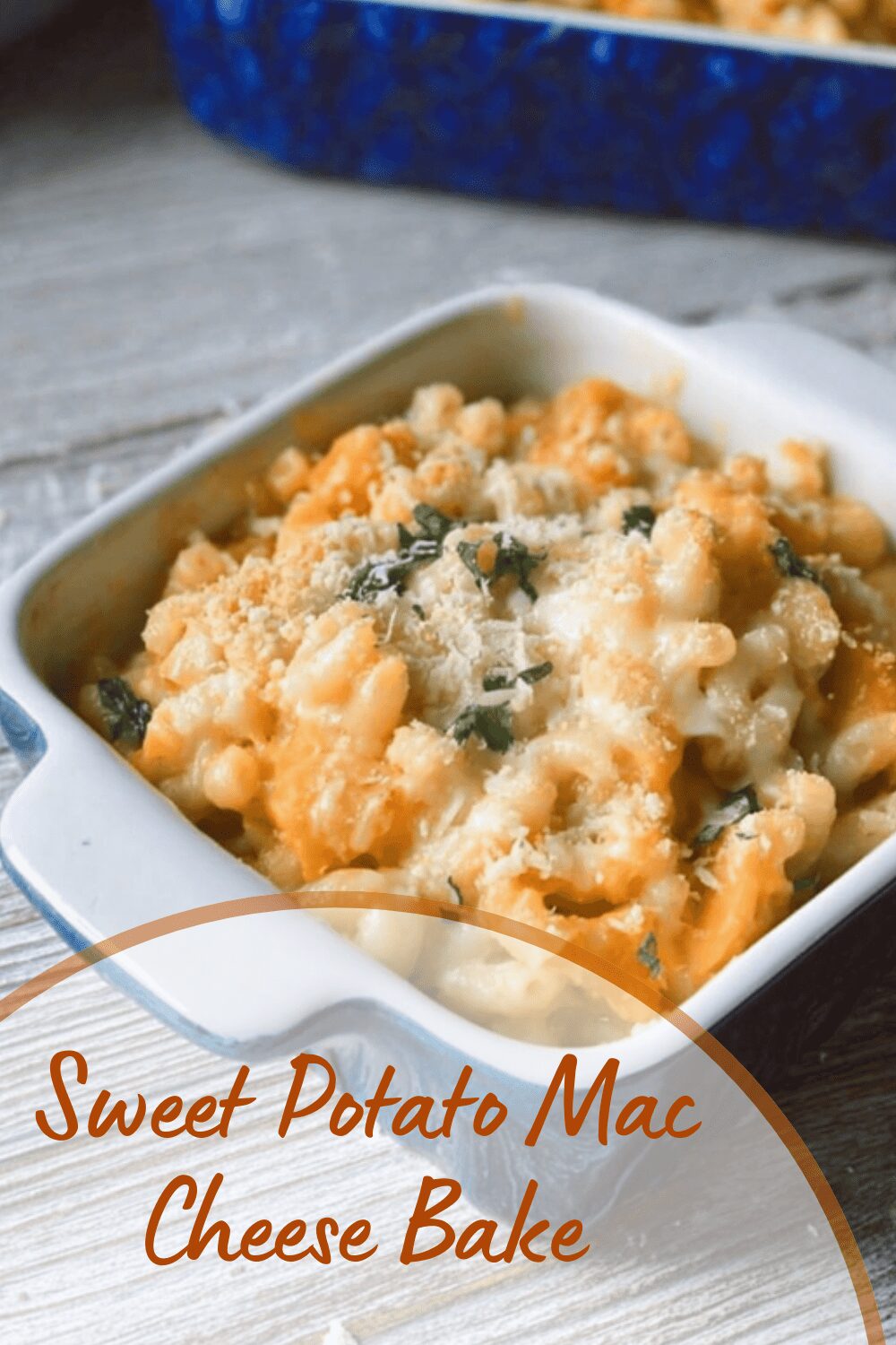 Sweet Potato Mac Cheese Bake