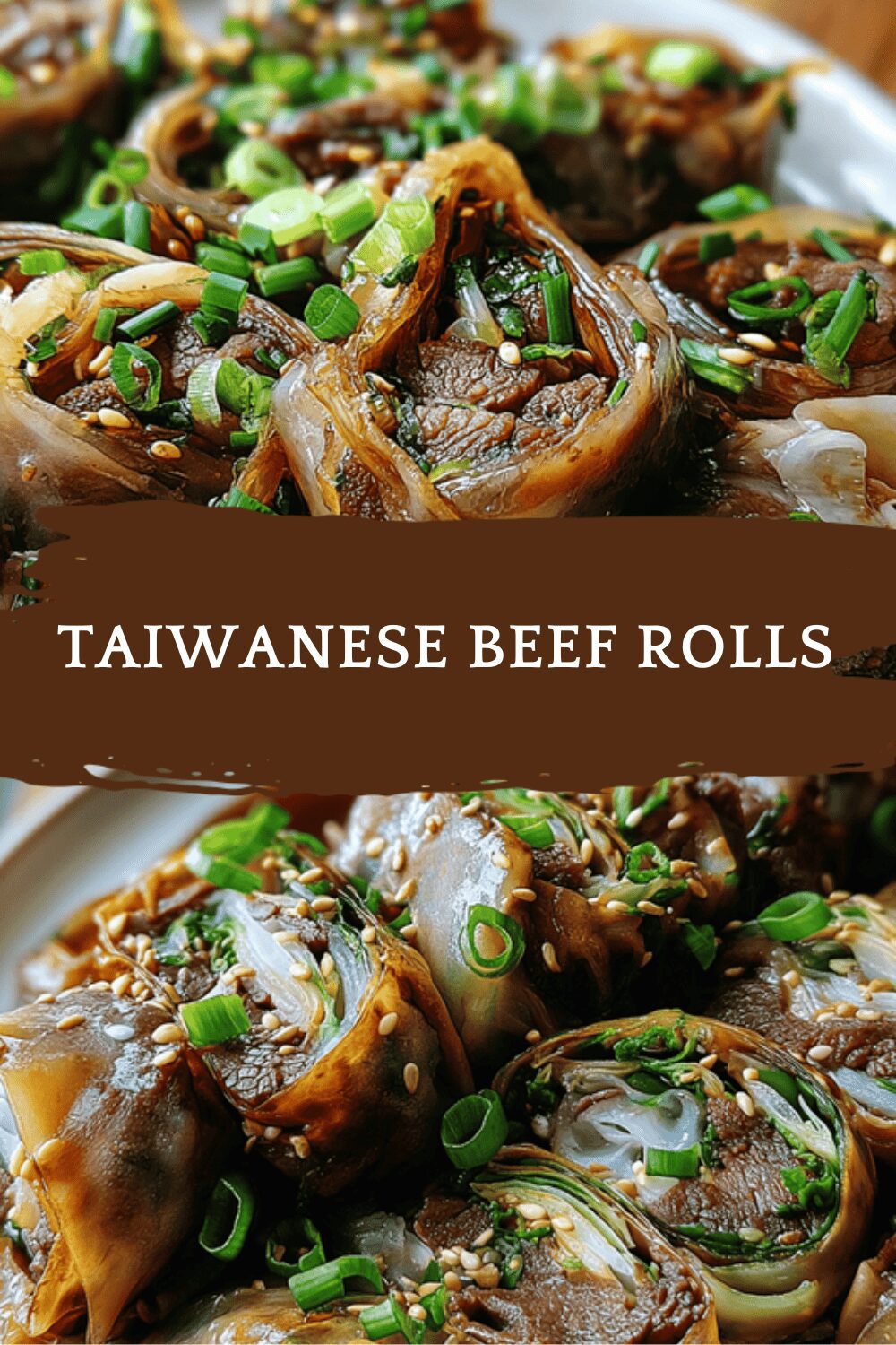 Taiwanese Beef Rolls