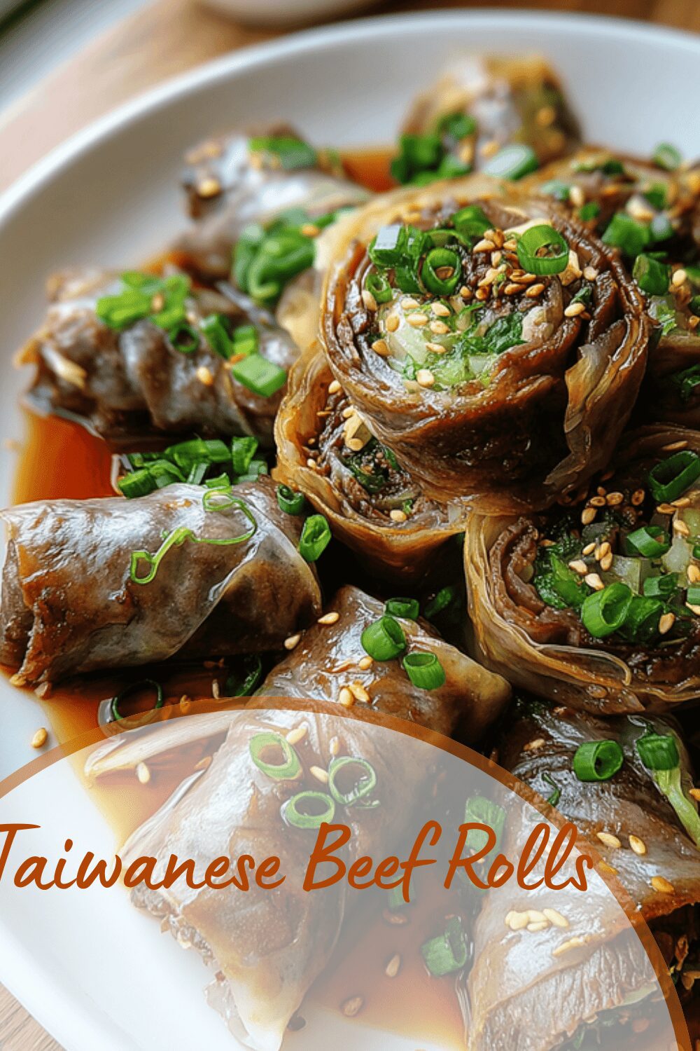 Taiwanese Beef Rolls