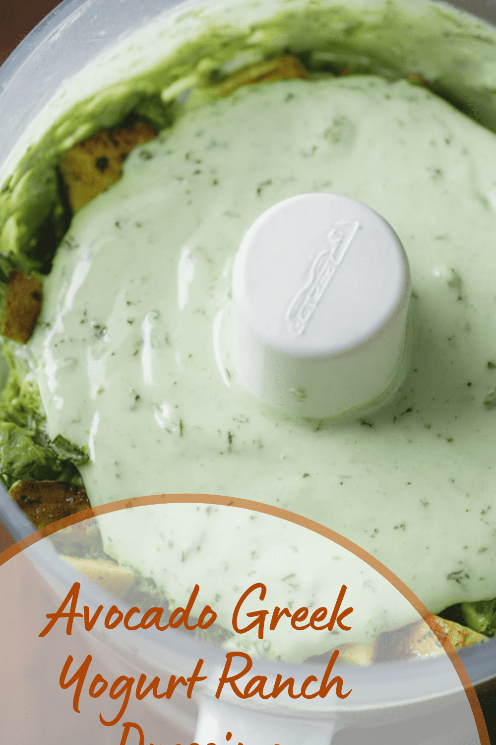Avocado Greek Yogurt Ranch Dressing