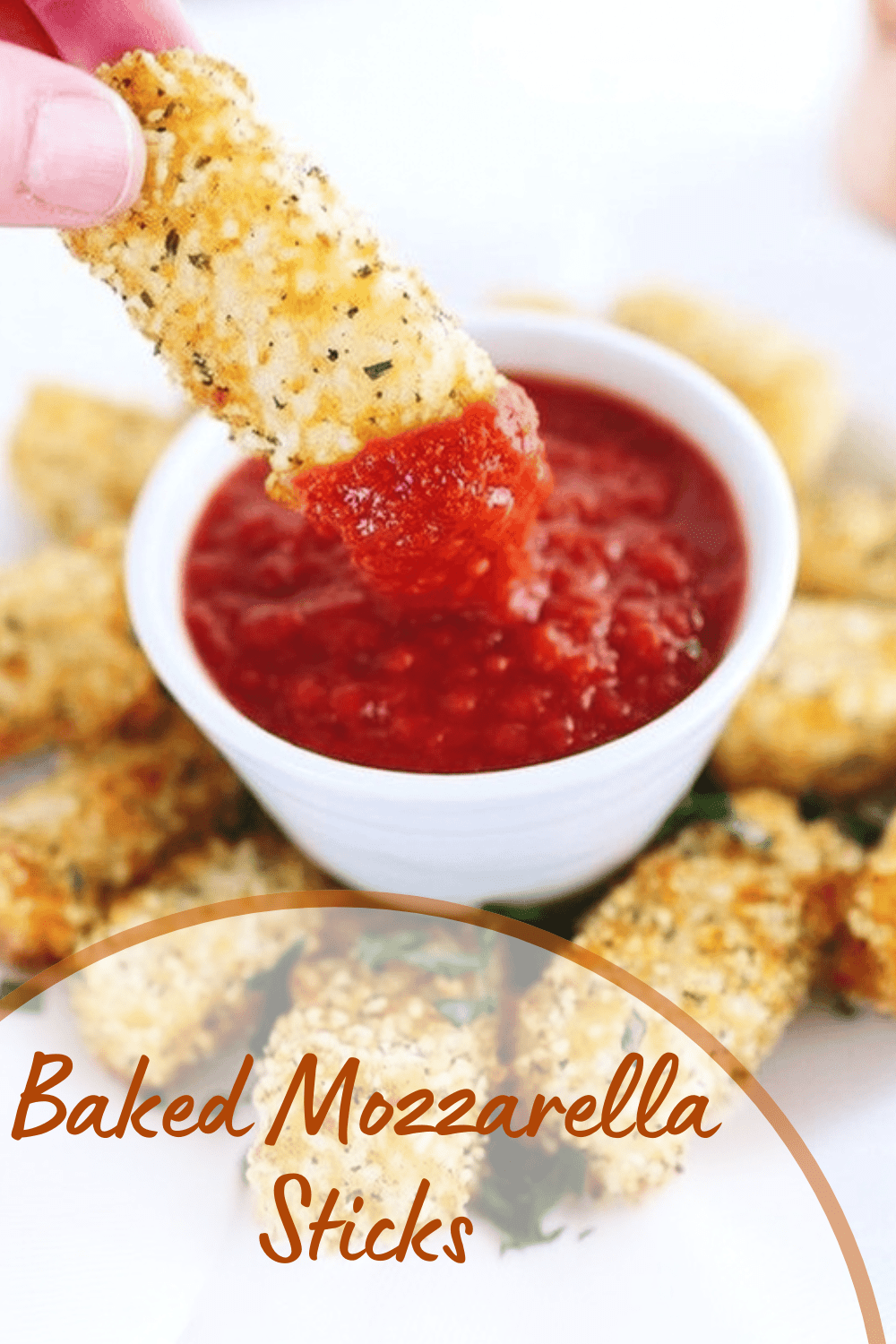 Baked Mozzarella Sticks