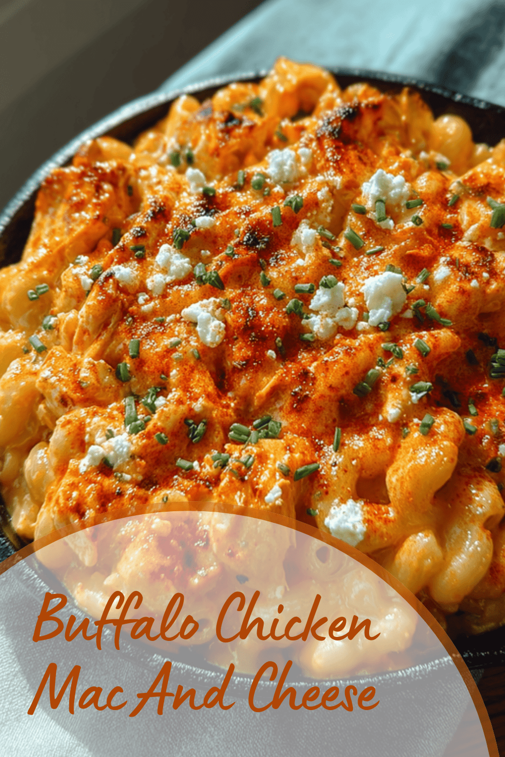 Buffalo Chicken Mac And Cheese