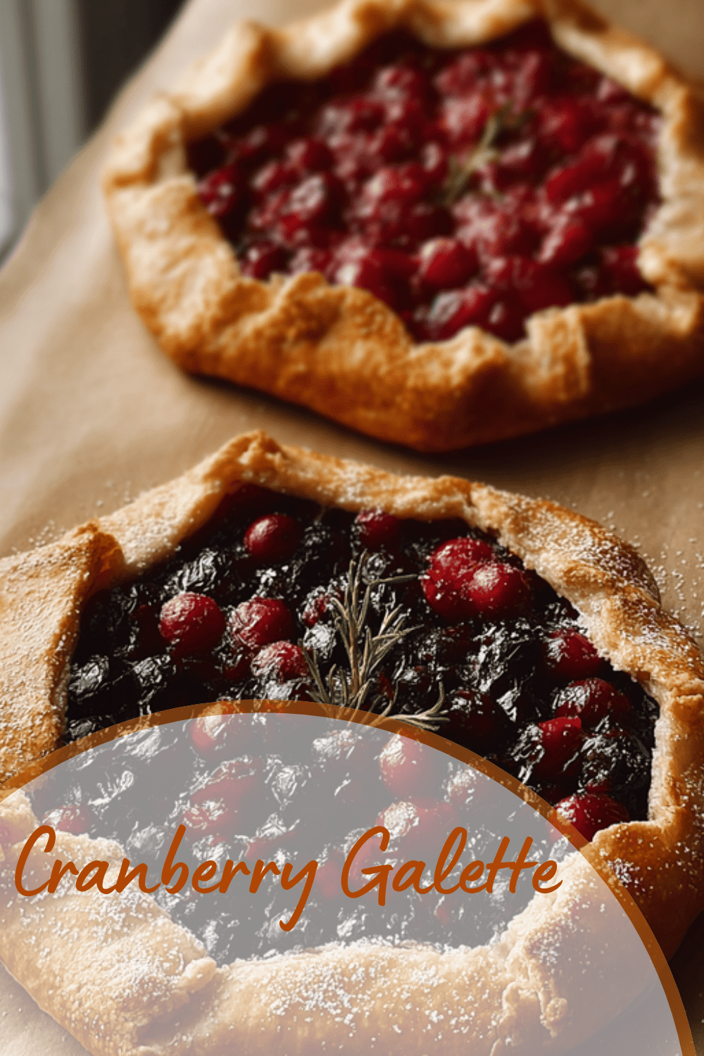 Cranberry Galette