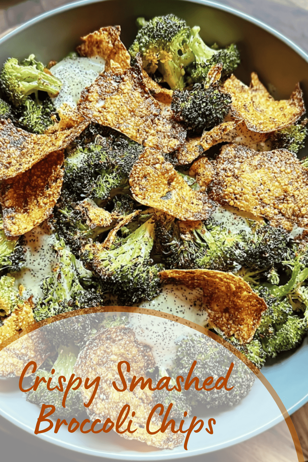Crispy Smashed Broccoli Chips