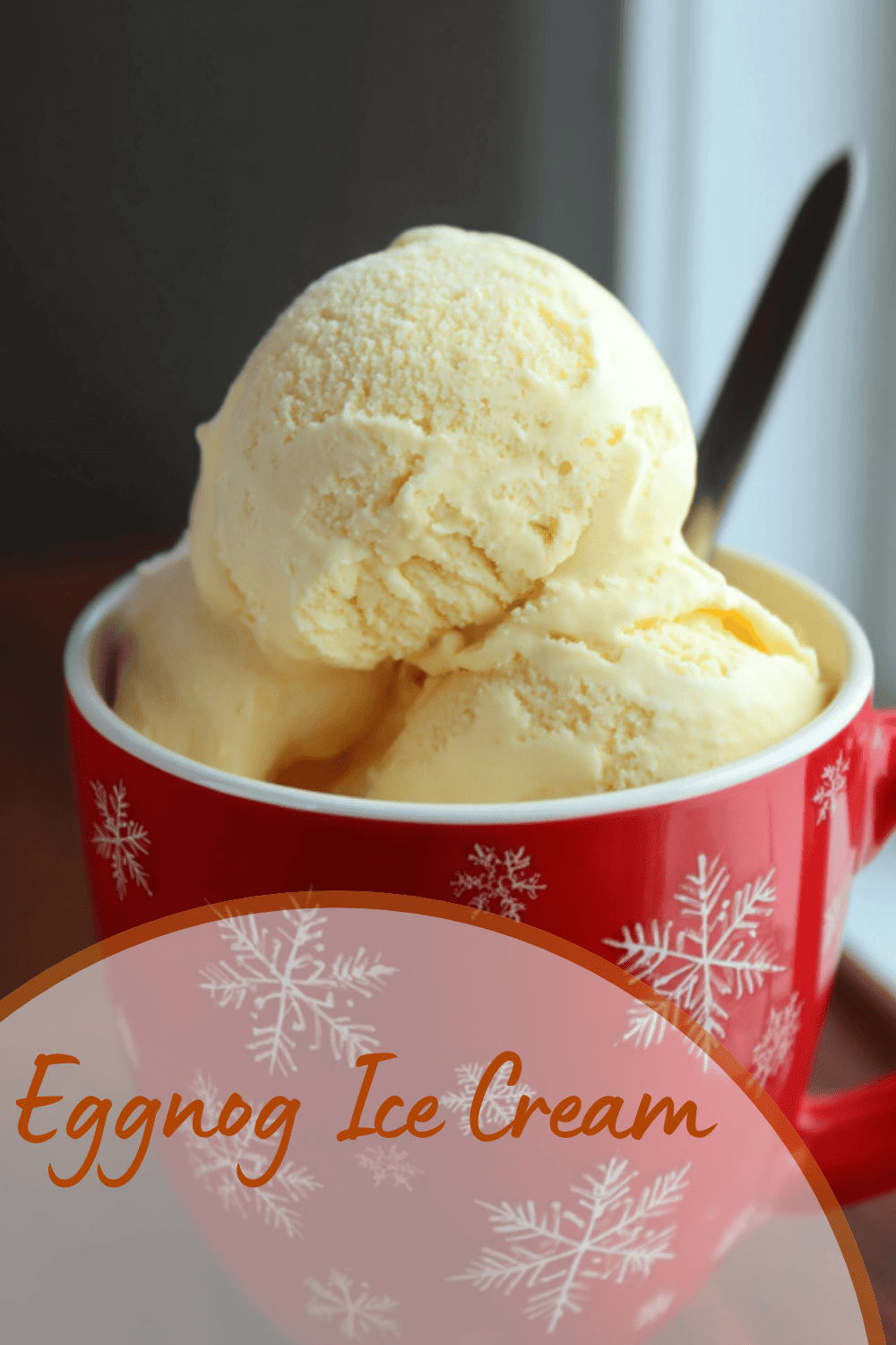 Eggnog Ice Cream